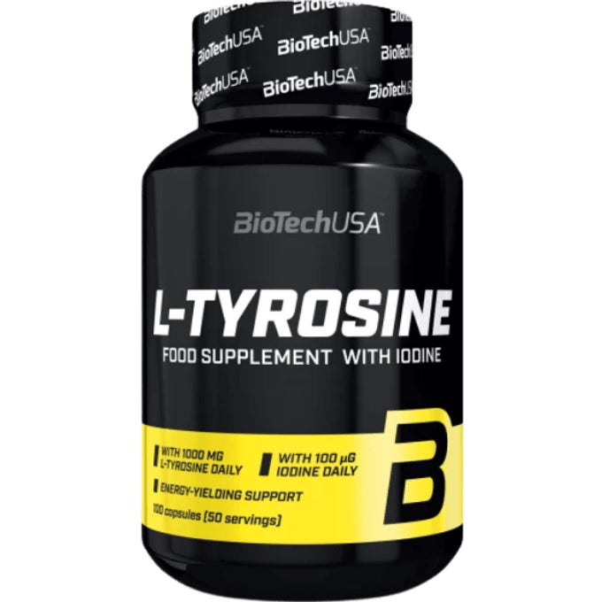 L-tirozīns / L-Tyrosine (100 kapsulas)