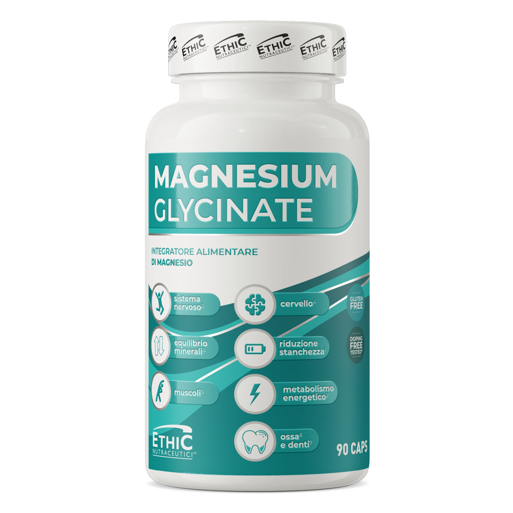 Magnija Bisglicināts / Magnesium glycinate (90 kapsulas)
