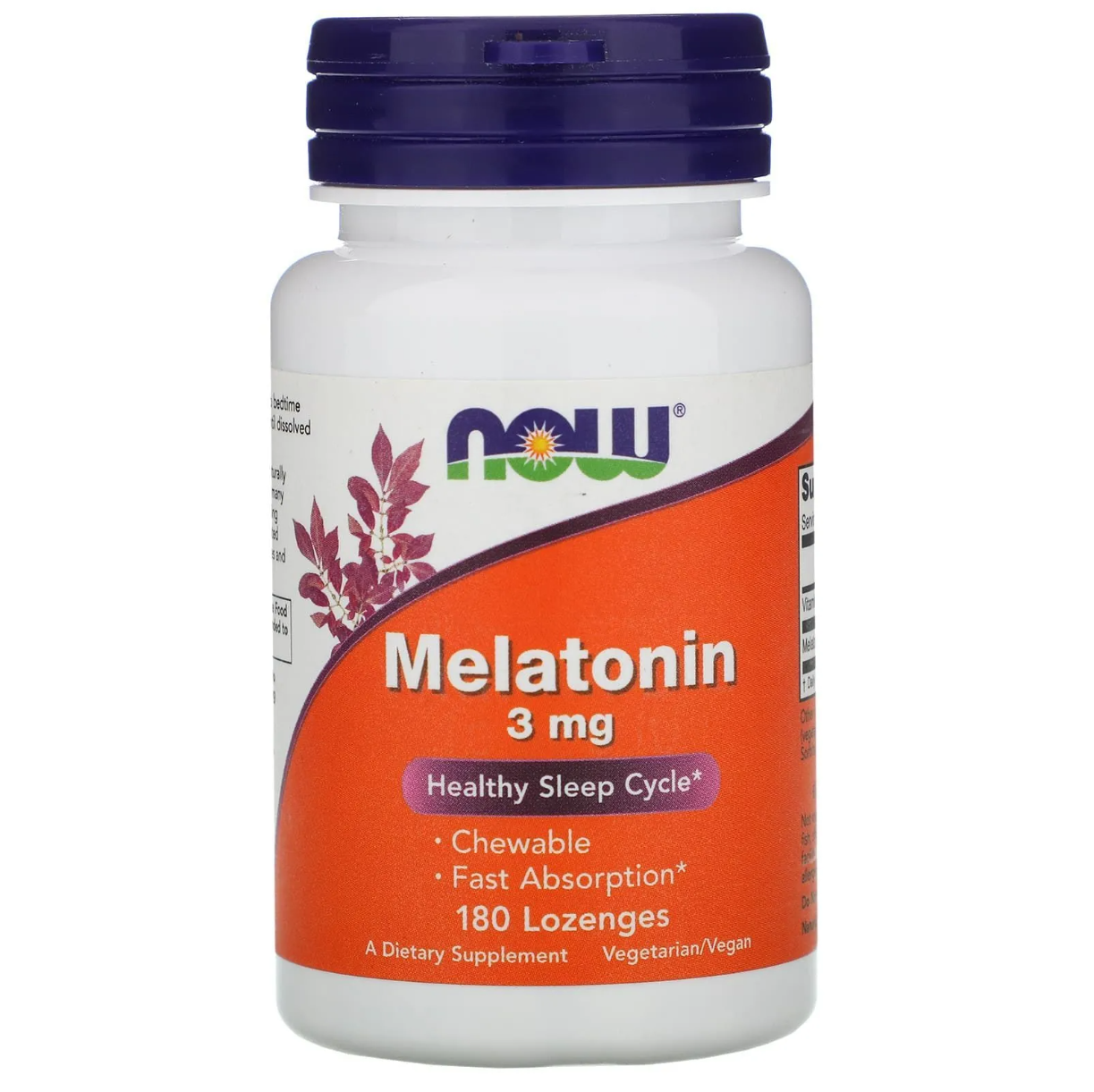 melatonins 3 mg vieglākai aizmigšanai