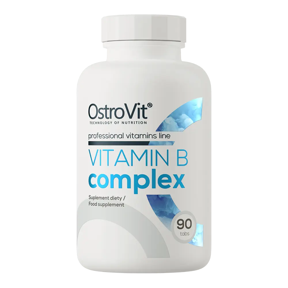 B vitamīnu komplekss – enerģijai, nervu sistēmas darbībai un vielmaiņas atbalstam, palīdz mazināt nogurumu un stiprina imunitāti