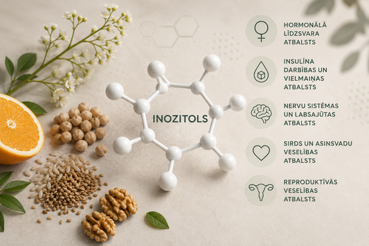 Inozitols - kas tas ir, kam paredzēts un kā tas palīdz ?