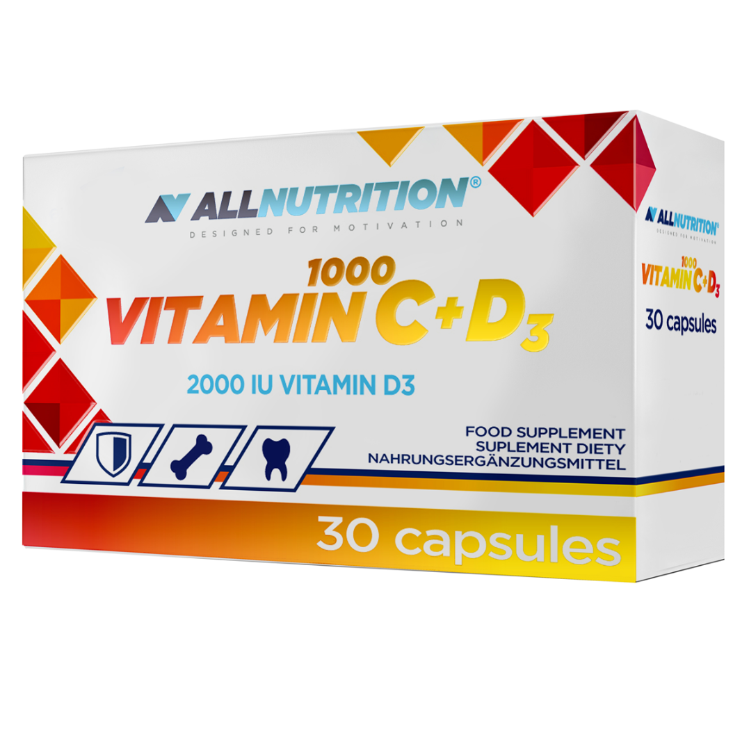 C vitamīns 1000mg + D vitamīns 2000IU 