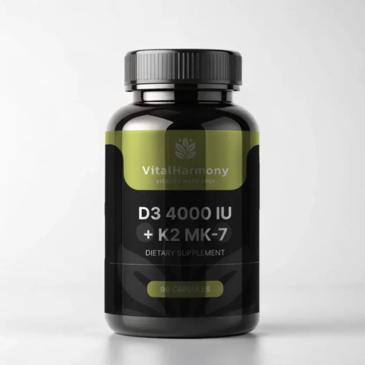 Vitamīns D3 4000 + K2