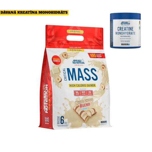 Critical Mass Gainer - Original, White Choco Bueno ( 6kg)