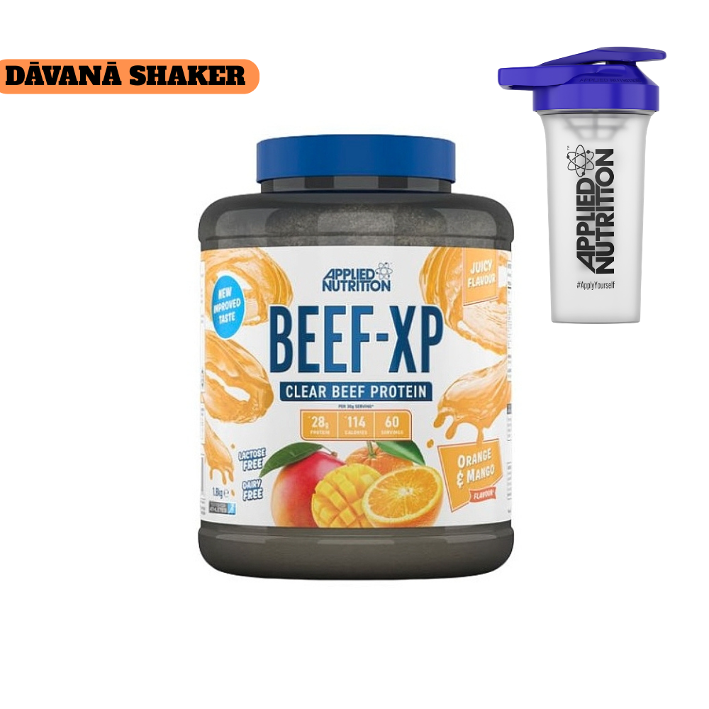 Hydrolysed Beef Protein - APELSĪNU & MANGO 1.8kg