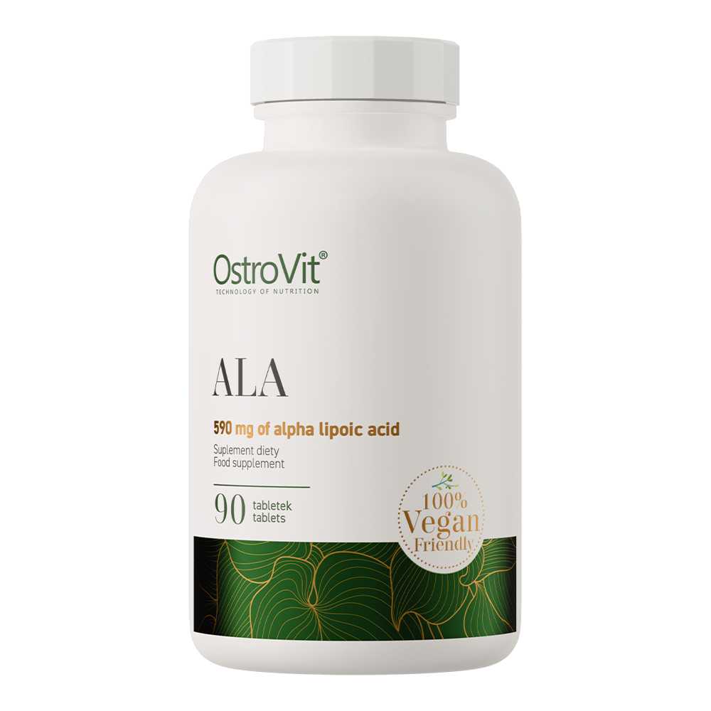 Alfa liposkābe ALA alpha lipoic acid 590mg