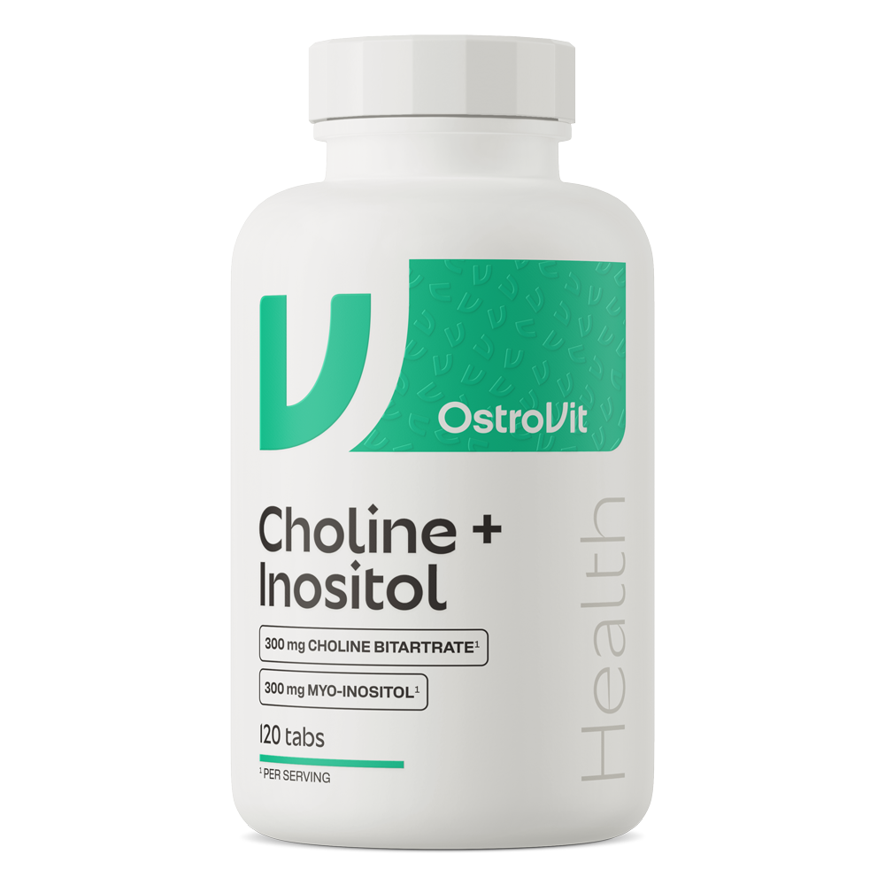 Holīns + Inozīts / Choline + Inositol (120 tabletes)