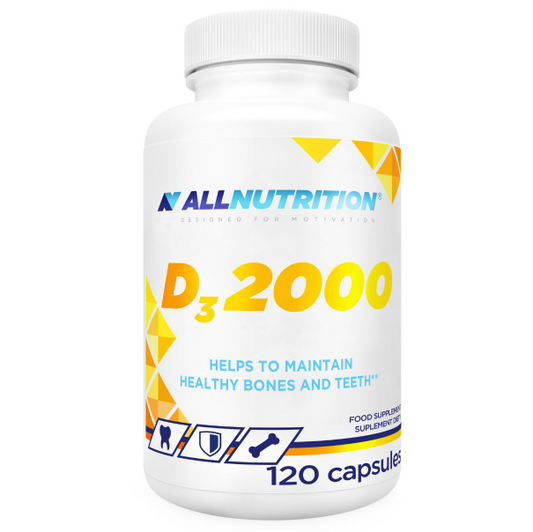 D3 vitamīns 2000IU imunitatei, kauliem