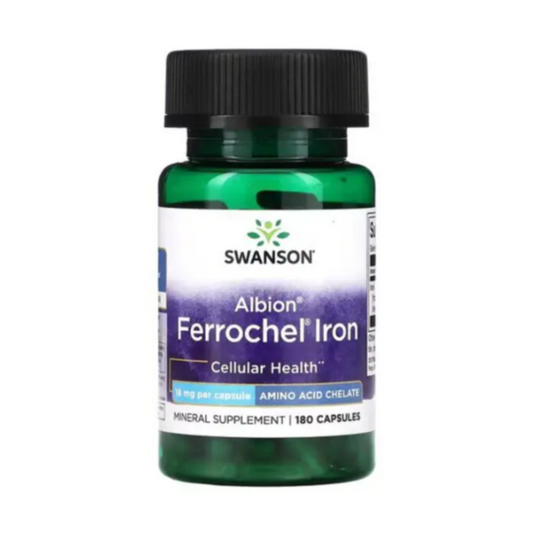 Dzelzs bisglicināts ( 180 kapsulas )