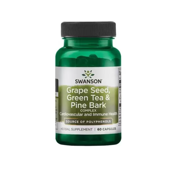 Vīnogu kauliņi, zaļā tēja un priežu miza imunitatei 