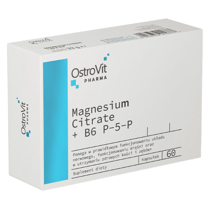 Magnija citrāts + b6 / Magnesium Citrate + B6 P-5-P