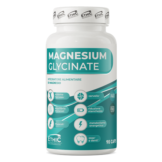 Magnija Bisglicināts / Magnesium glycinate (90 kapsulas)