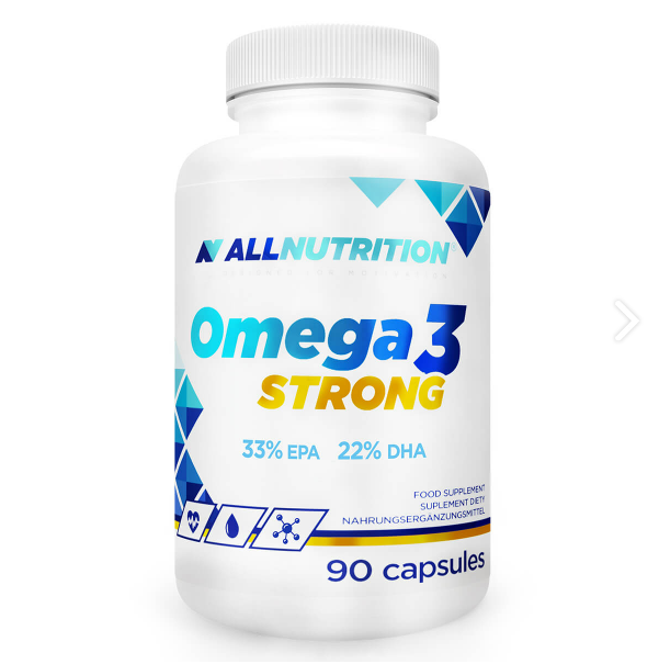 Zivju eļļa OMEGA 3 STRONG (90 kapsulas)