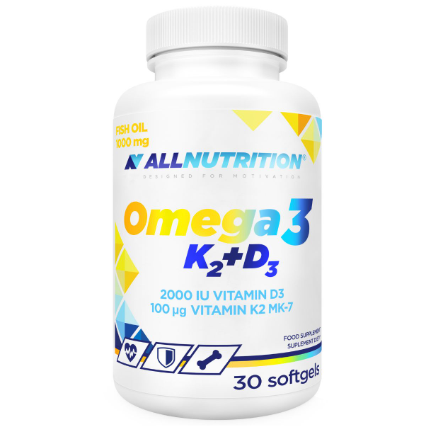 Zivju eļļa OMEGA 3 ar D3 + K2