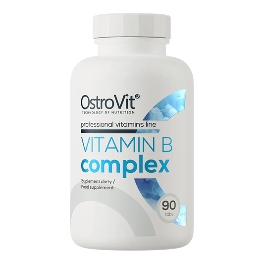 B vitamīnu komplekss – enerģijai, nervu sistēmas darbībai un vielmaiņas atbalstam, palīdz mazināt nogurumu un stiprina imunitāti